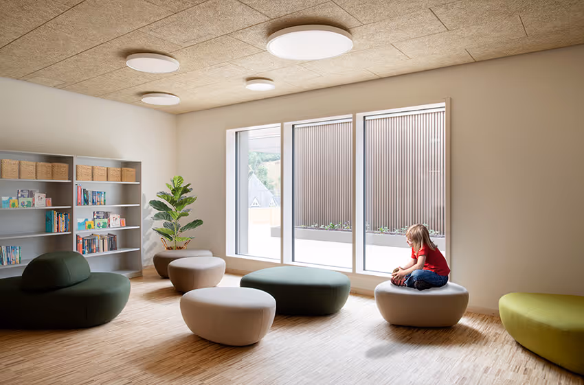 Hybride constructie in hout en beton