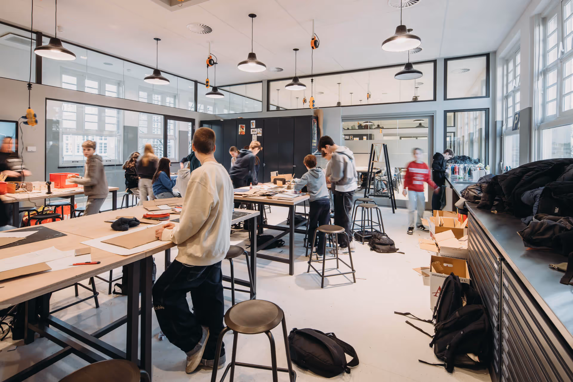 Renovatie en herinrichting van een ‘Amsterdamse school’ school