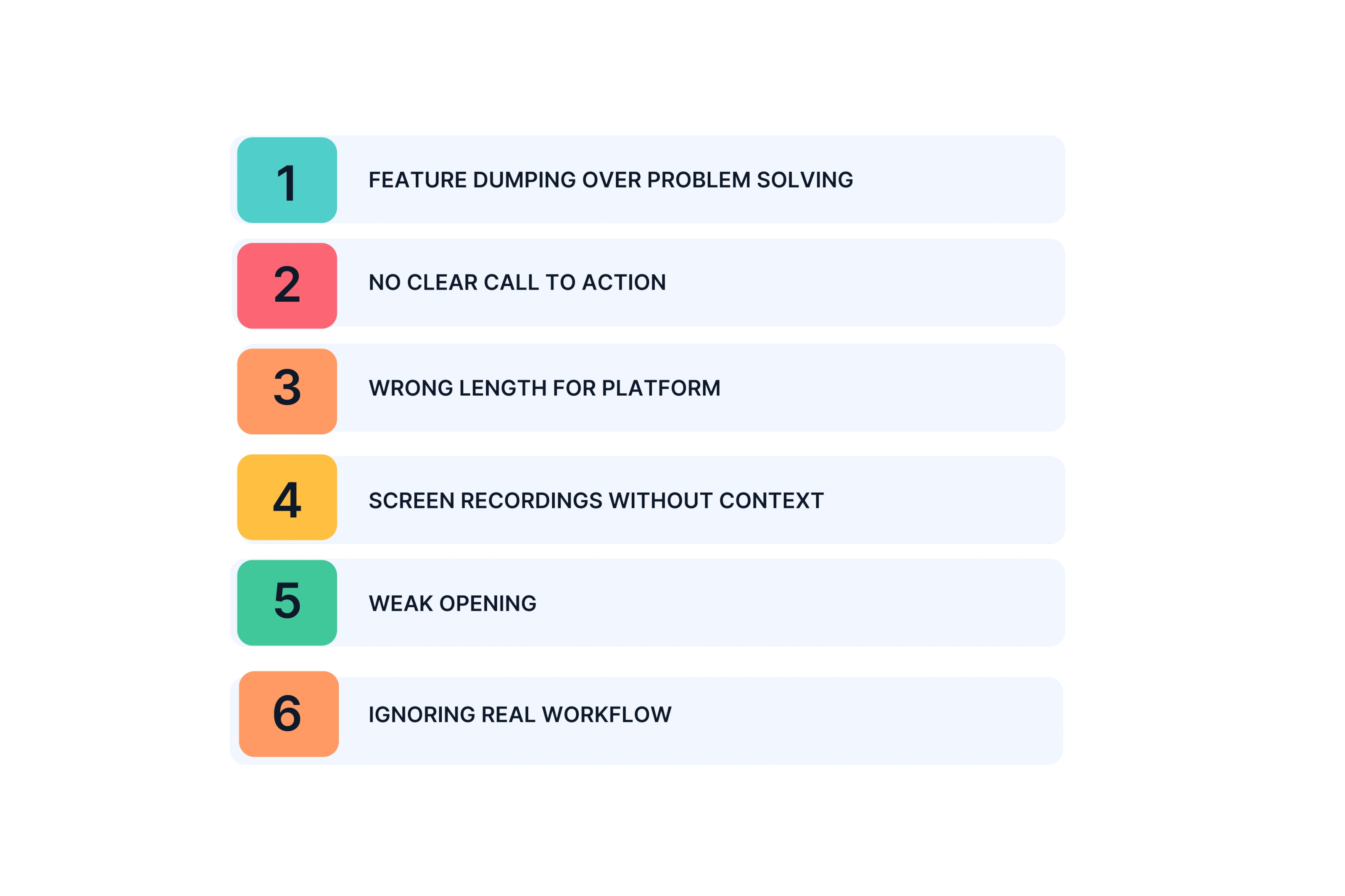 Common Product Demo Mistakes (And How to Avoid Them)