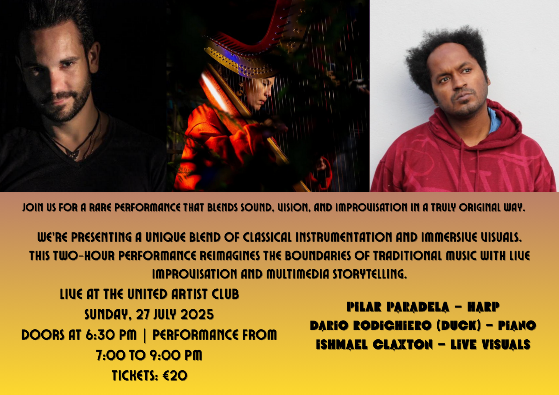 In concert with sound, vision, and improvisation