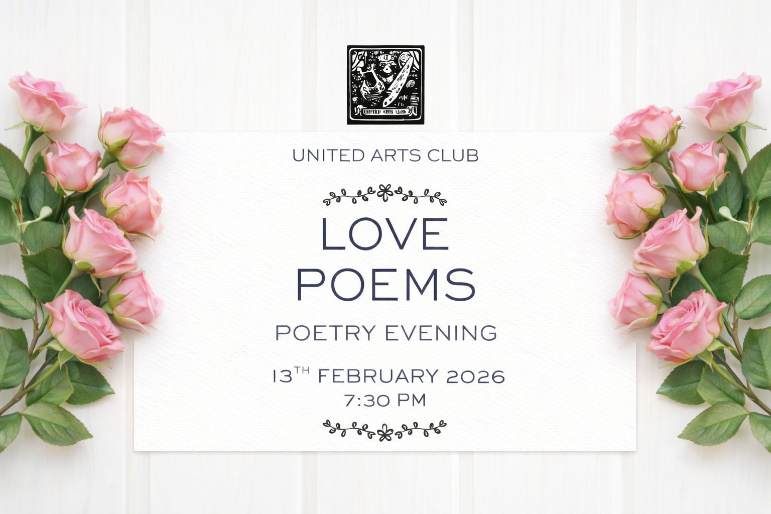 United Arts Club presents 'Love Poems'