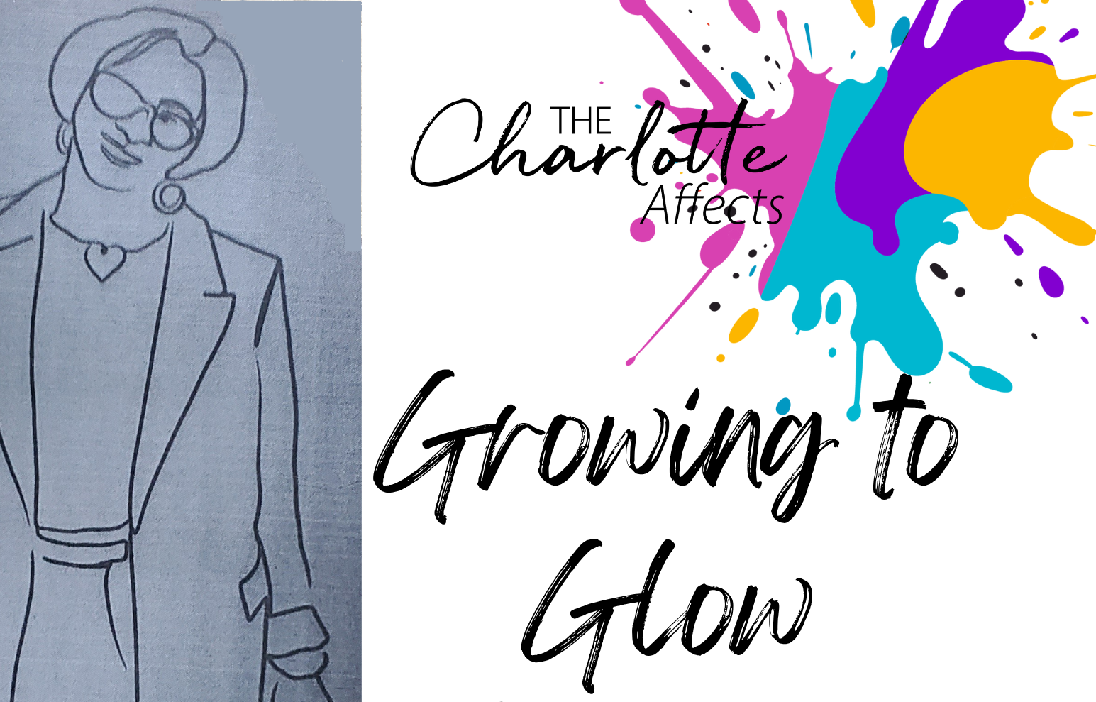 growing to glow, book cover
