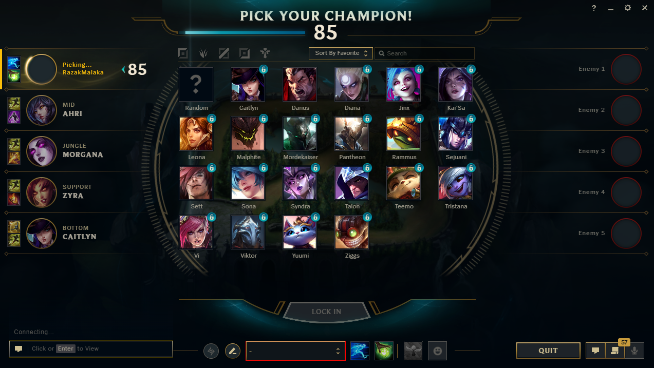 League of Legends drafting phase showing champion picks and bans – Flush Sportsbook