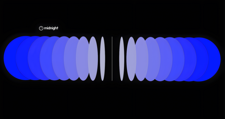 Midnight Network Background and Logo - Flush Casino & Sportsbook