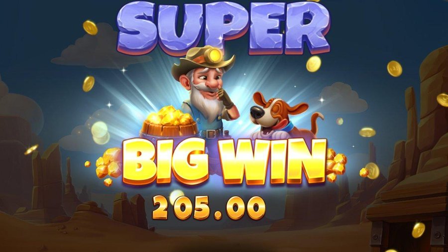 Nugget N Nonsense Super Big Win 205x at Flush. Nugget N Nonsense on a €5.00 be