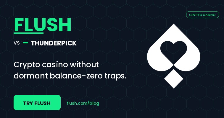 Try Flush, crypto casino without dormant balance-zero traps, 2026