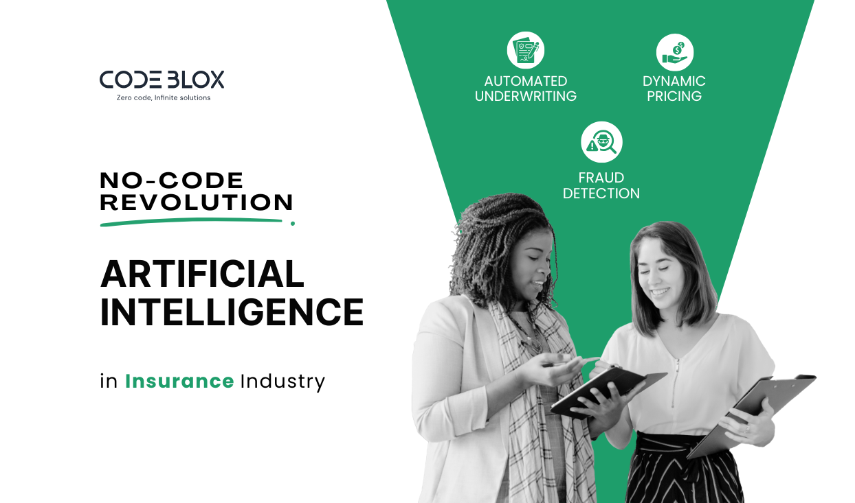 Artificial Intelligence in Insurance Industry: Powering a No-Code Revolution