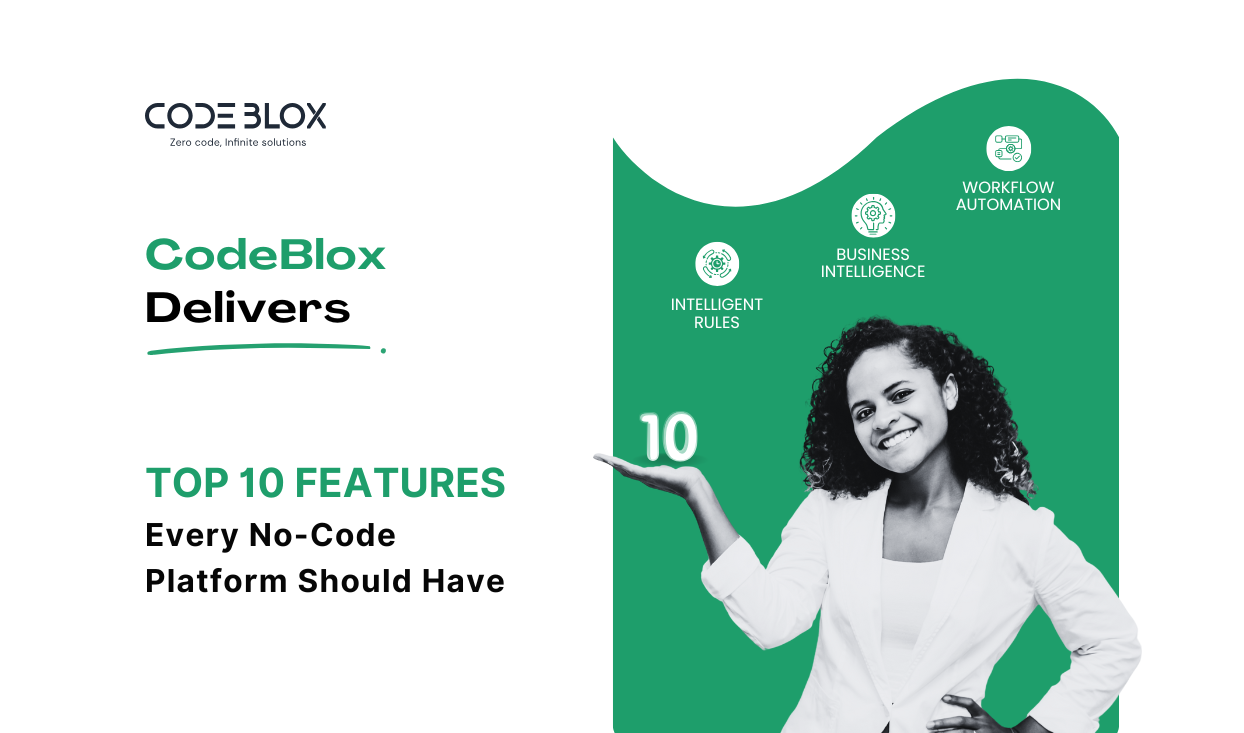 Top 10 Features Every No-Code Platform Should Have (and How CodeBlox Delivers)