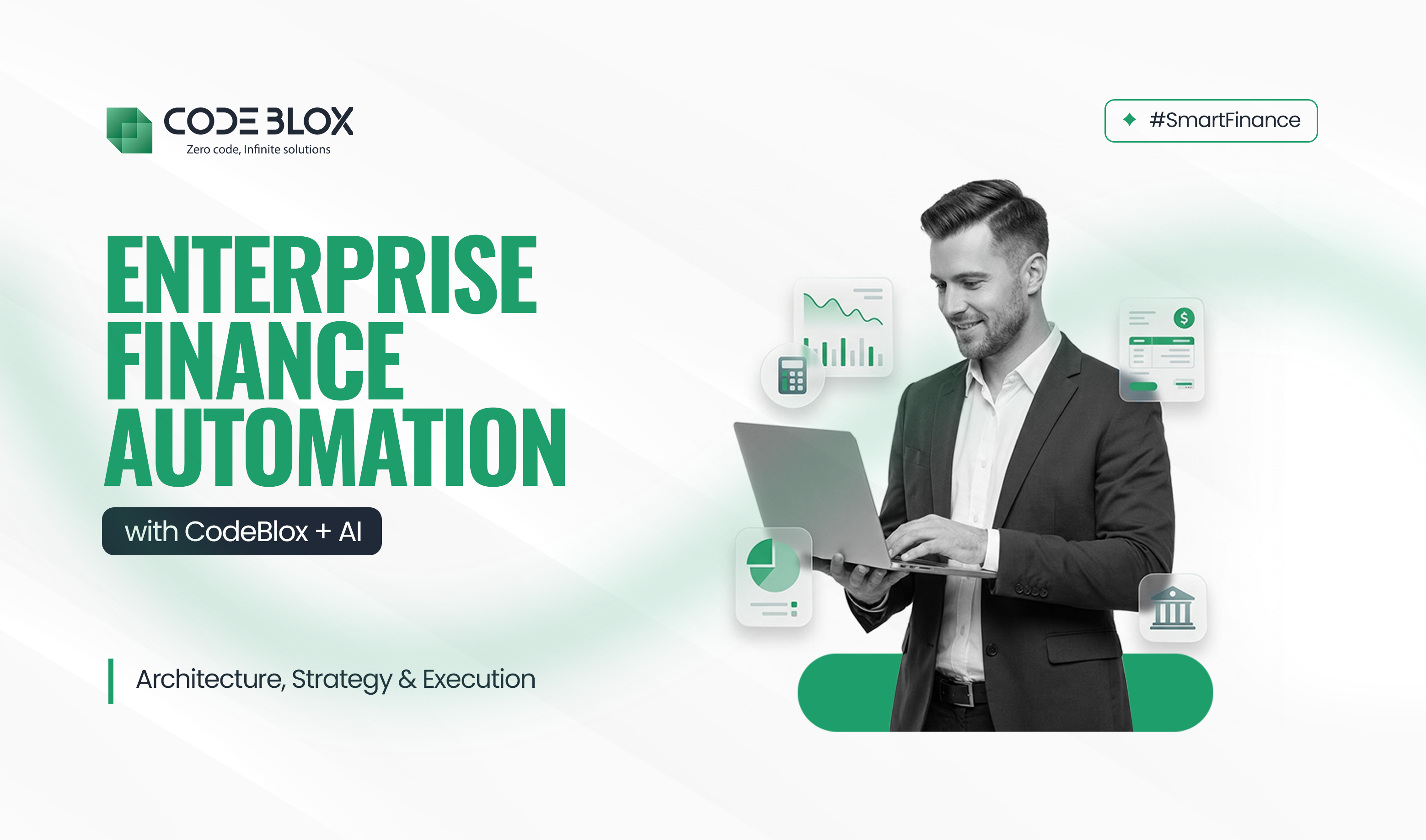 Enterprise Finance Automation with CodeBlox + AI: Architecture, Strategy & Execution