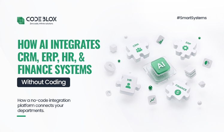 AI Integration for CRM, ERP, HR & Finance Systems