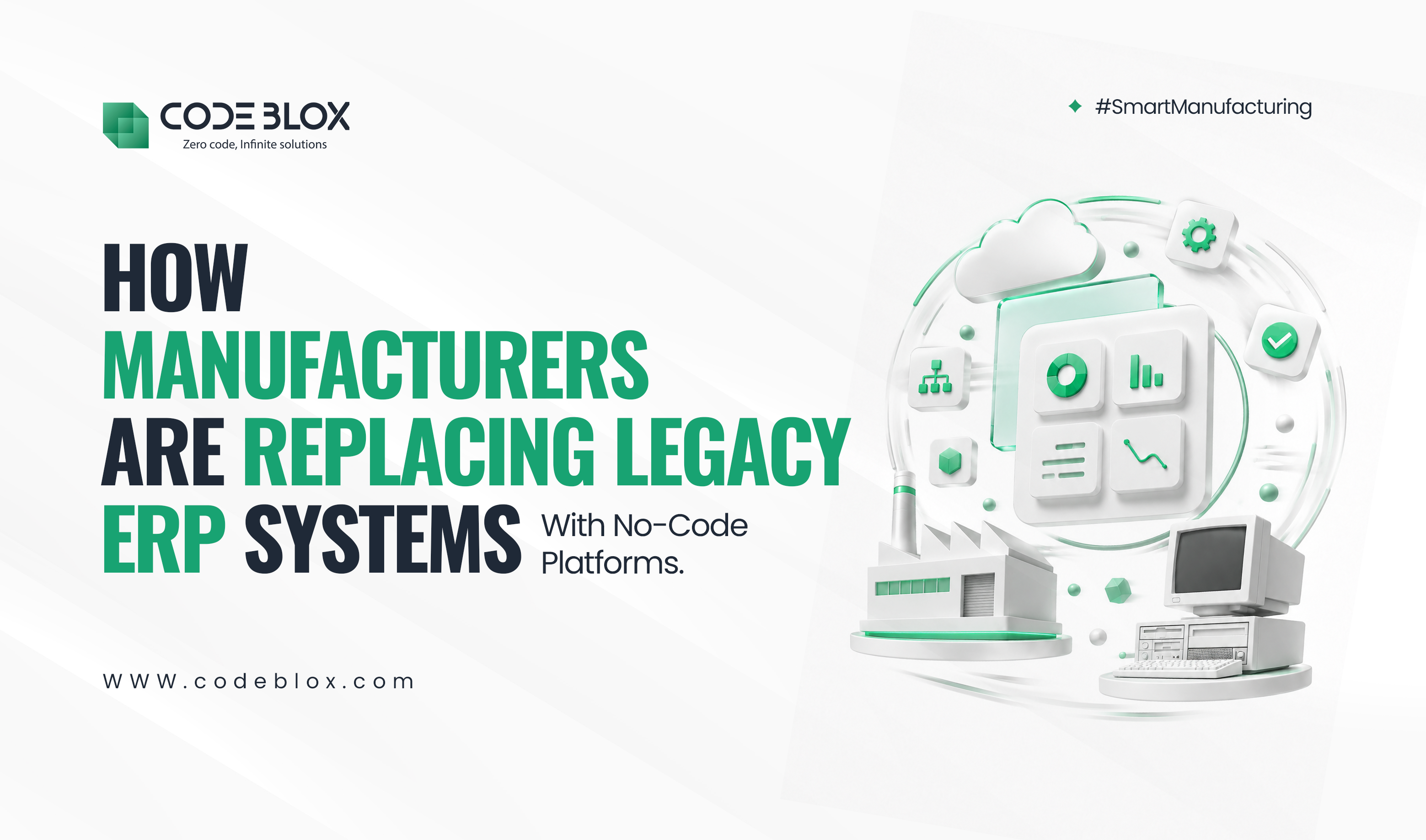 How Manufacturers Replace Legacy ERP With No-Code Platforms