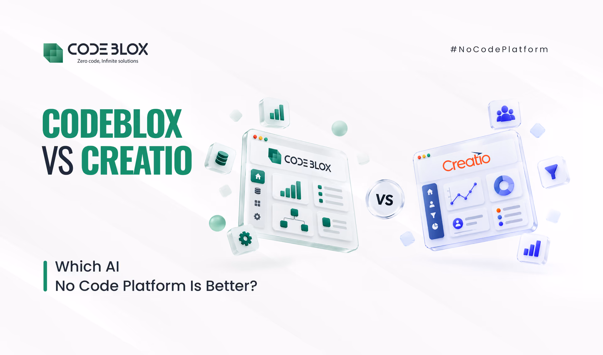 CodeBlox vs Creatio: Which AI No Code Platform Is Better?