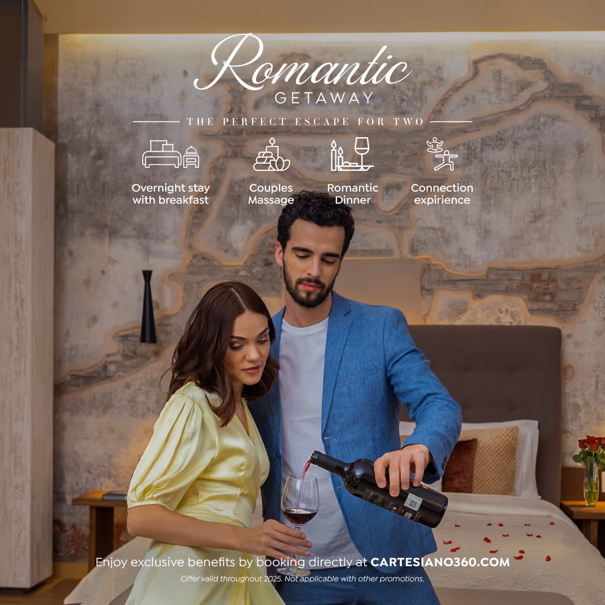 Descubre la escapada romántica