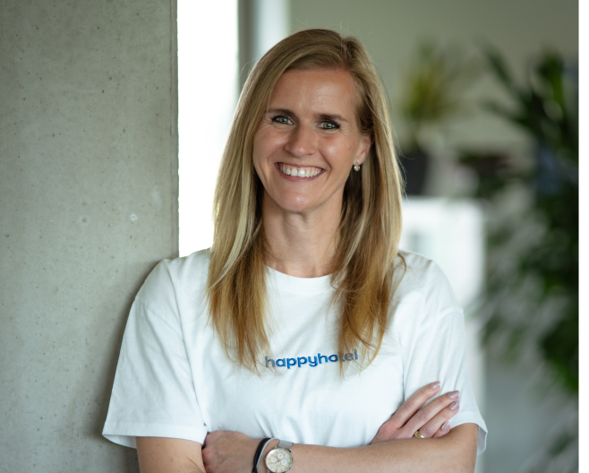 Stephanie Watzek, Revenue Manager at happyhotel