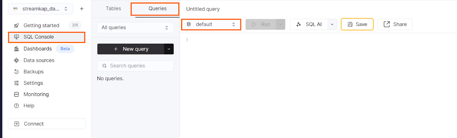 Query navigation