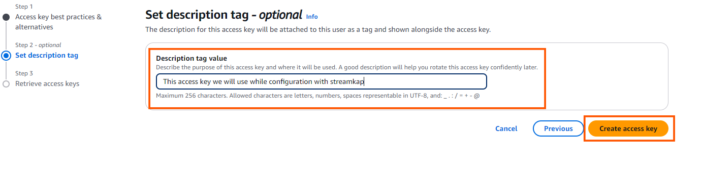 Write Description