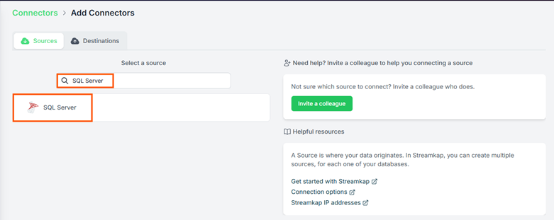 Select Database