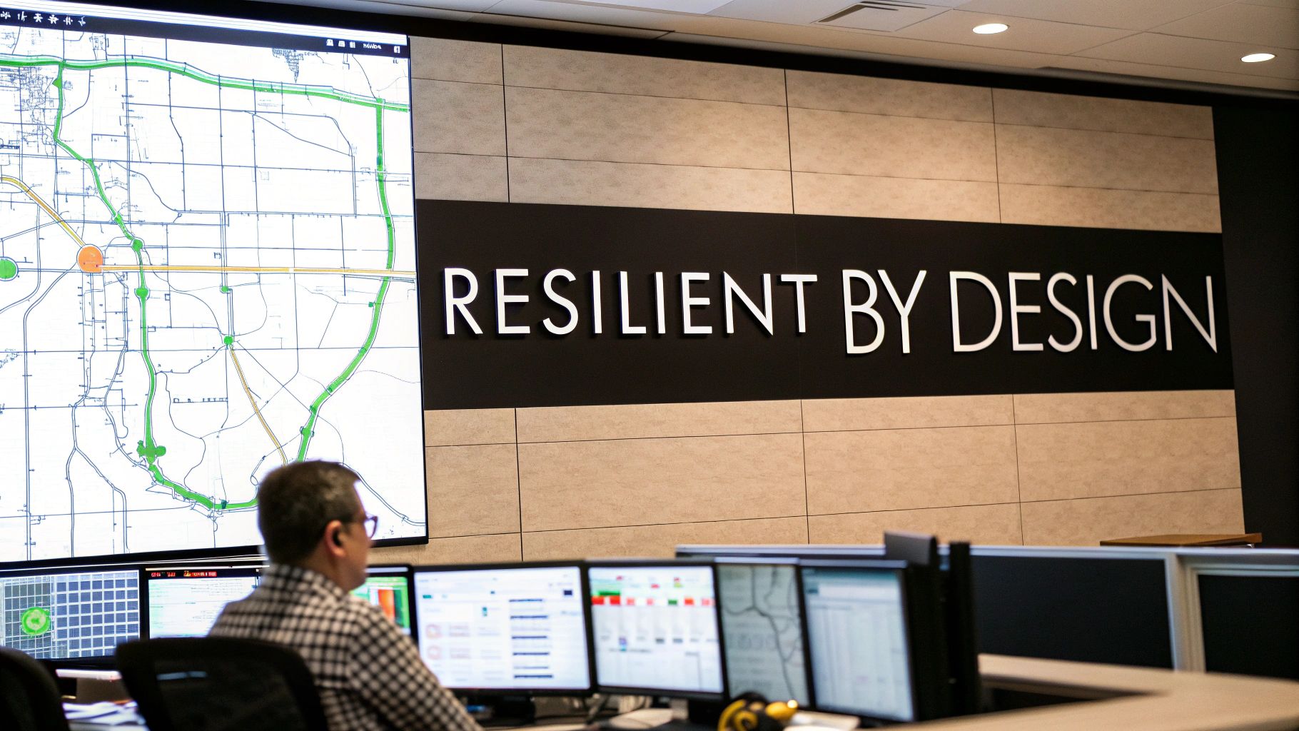 A network diagram showing interconnected nodes and pathways, representing a resilient and well-structured data pipeline.