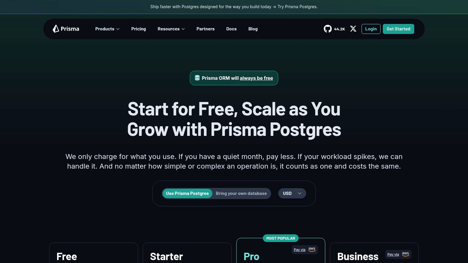 Prisma (Prisma Migrate)
