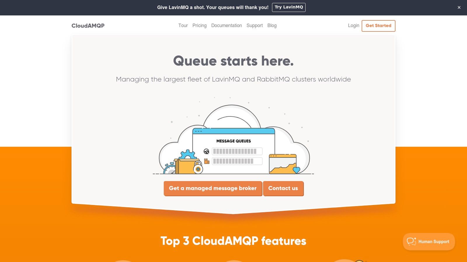 CloudAMQP (Managed RabbitMQ)