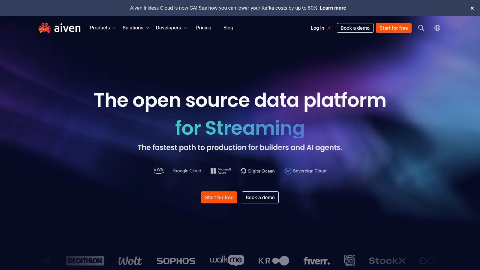 Aiven for Apache Kafka