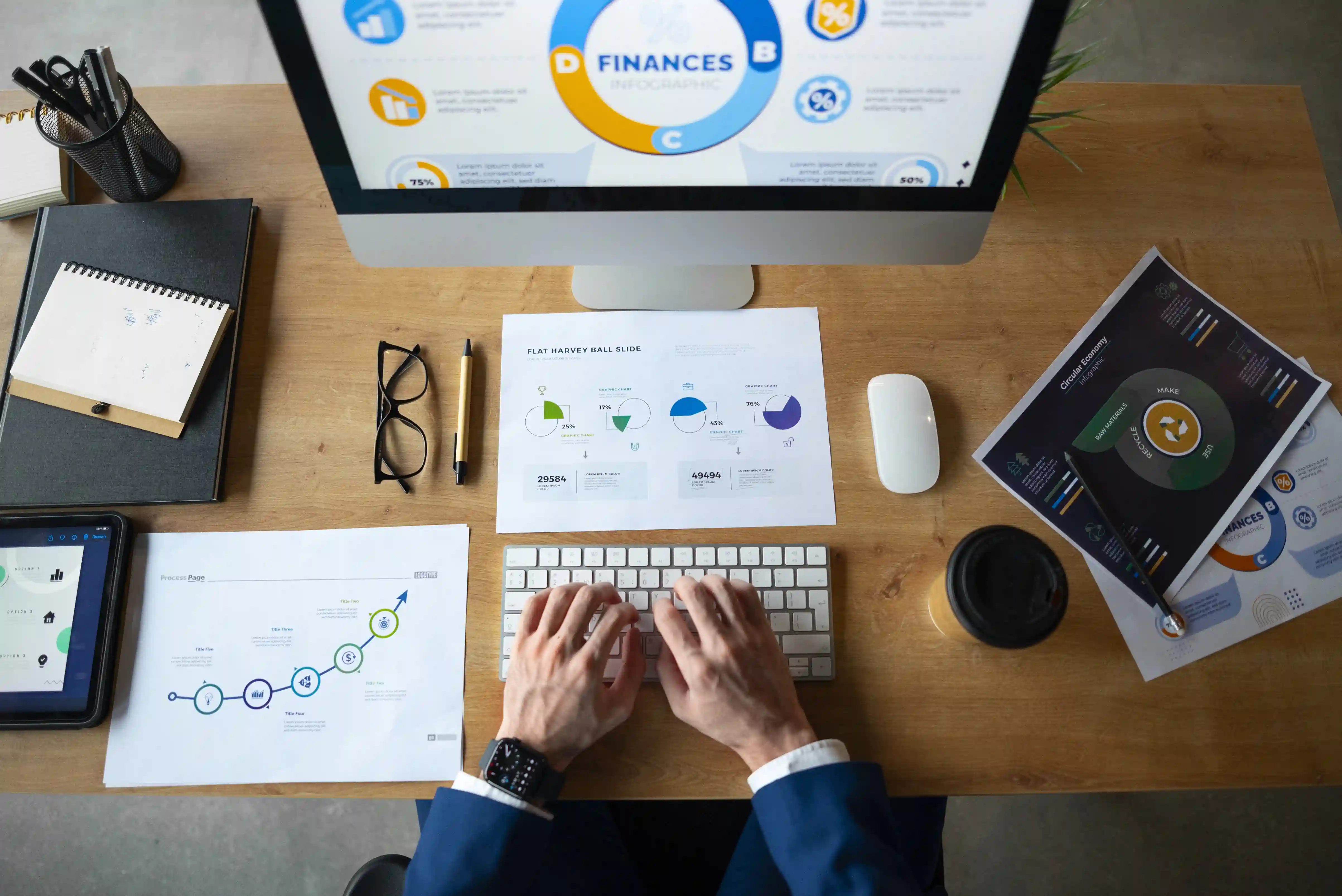 Business owner reviewing revenue-based financing agreement with repayment terms tied to revenue