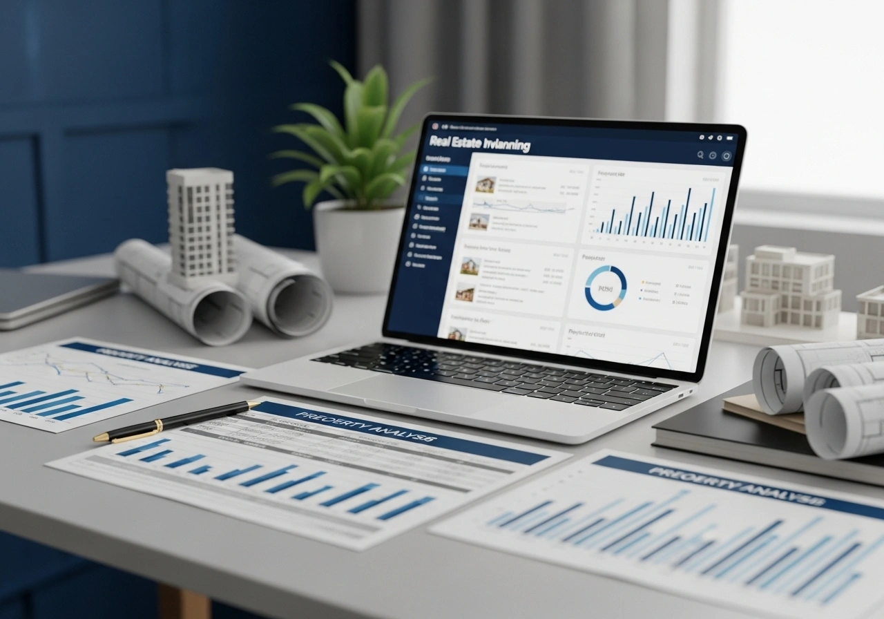 Real estate investor analyzing market trends and opportunities for 2025
