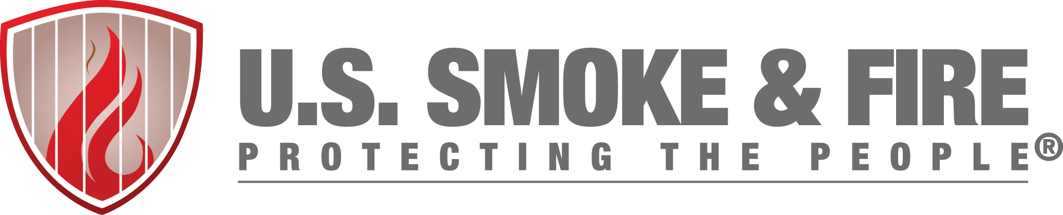 U.S. Smoke and Fire Logo