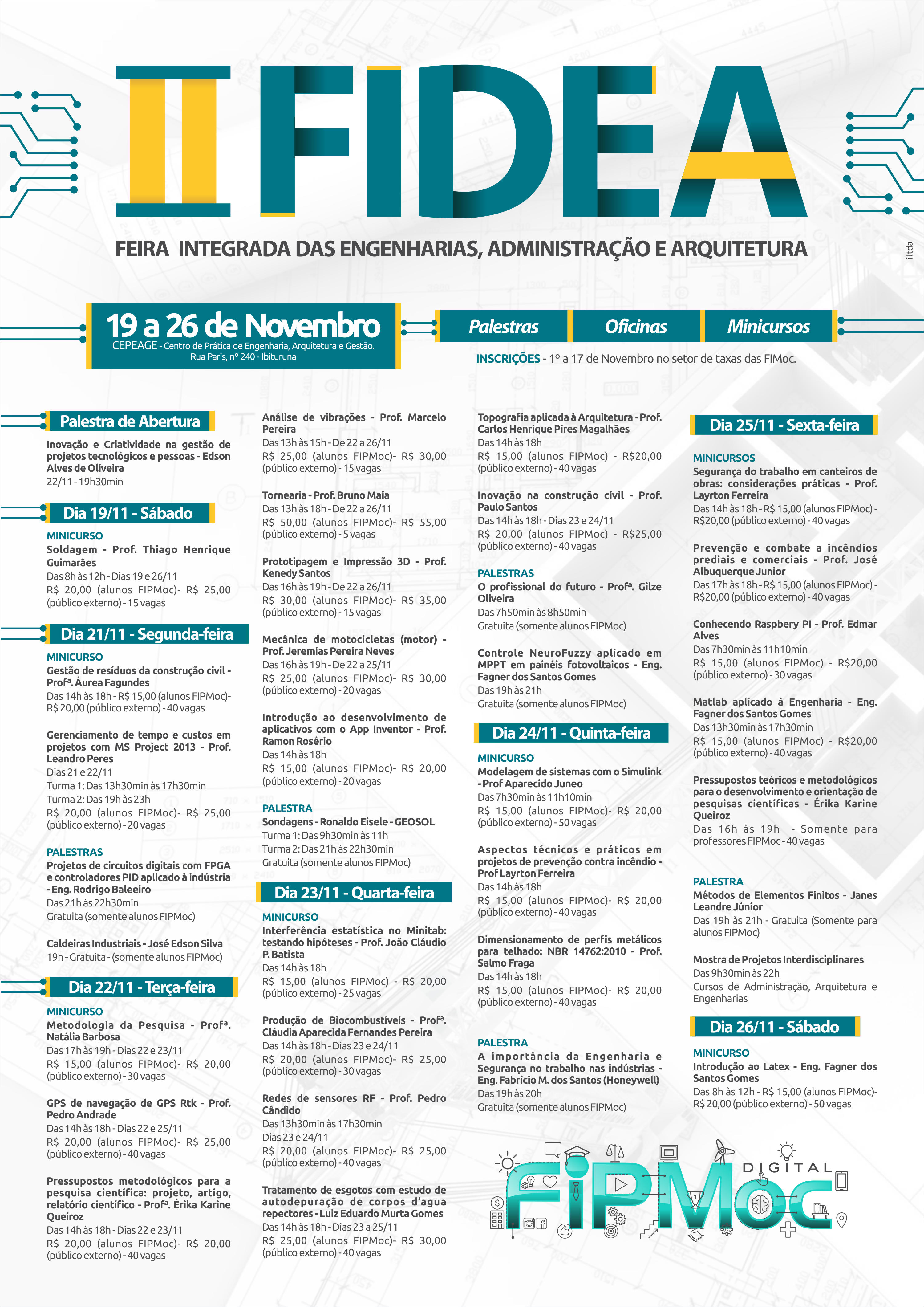 FIPMoc 2016 Fidea Cartaz