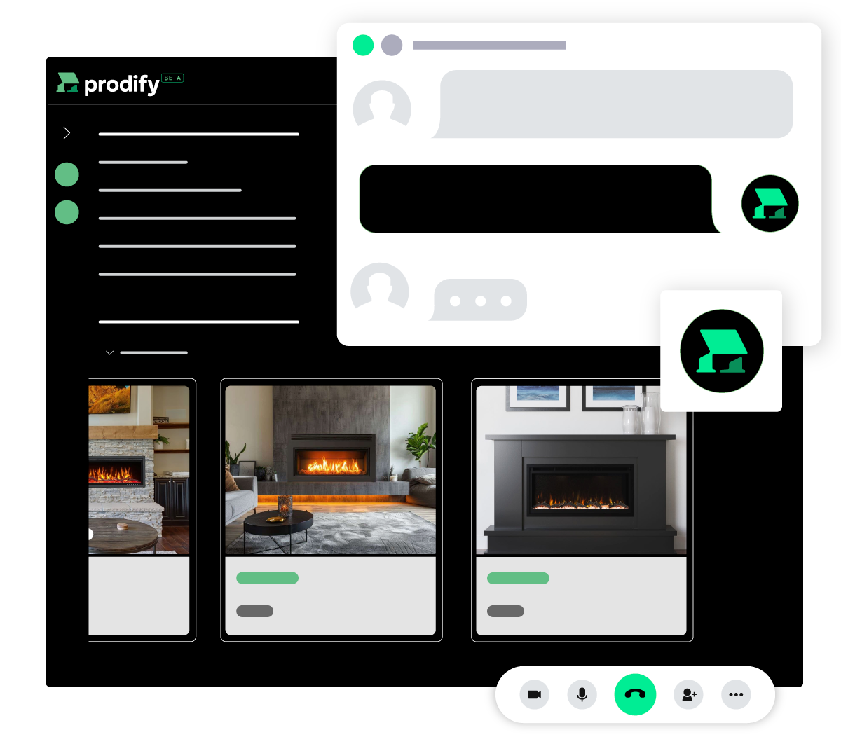 Digital product Catalogue Microsite Prodify