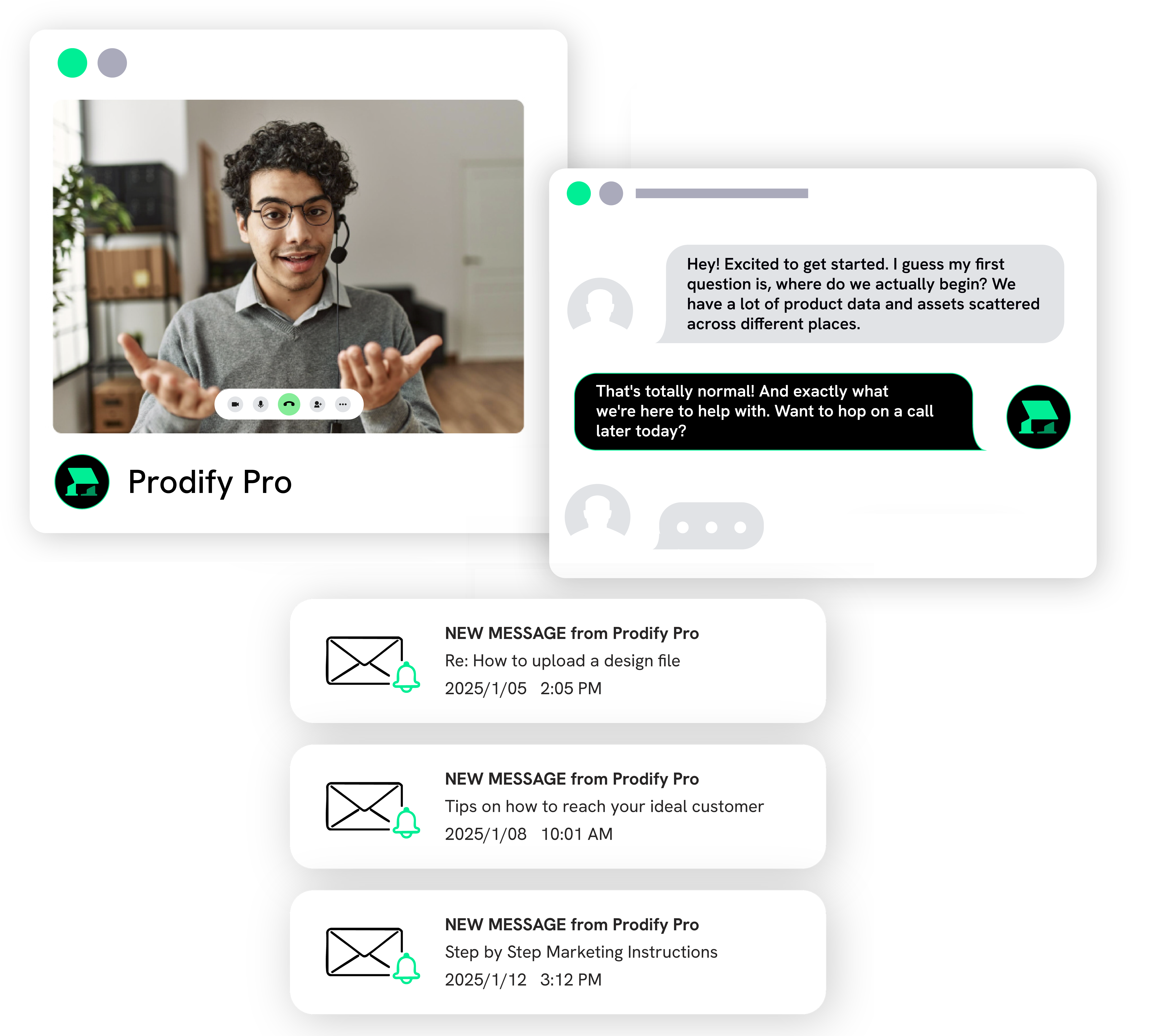 Digital product Catalogue Microsite Prodify