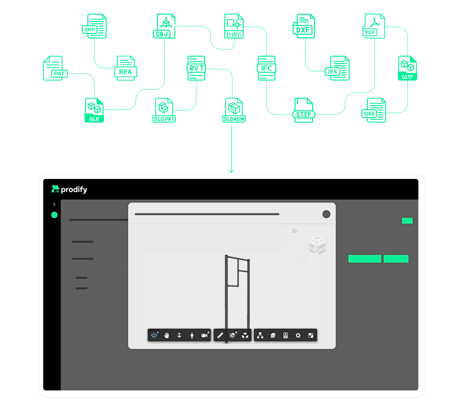 Digital product Catalogue Microsite Prodify