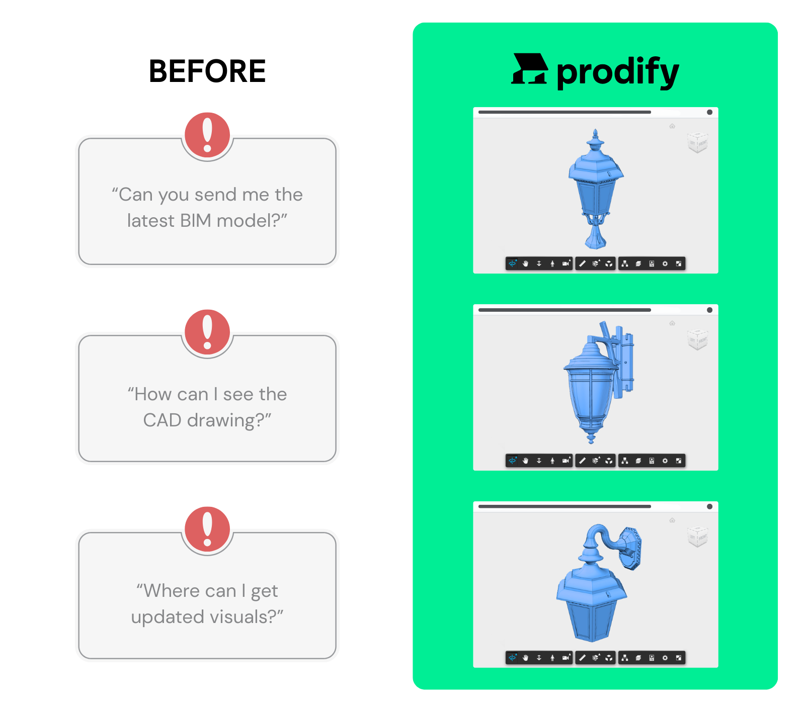 Digital product Catalogue Microsite Prodify