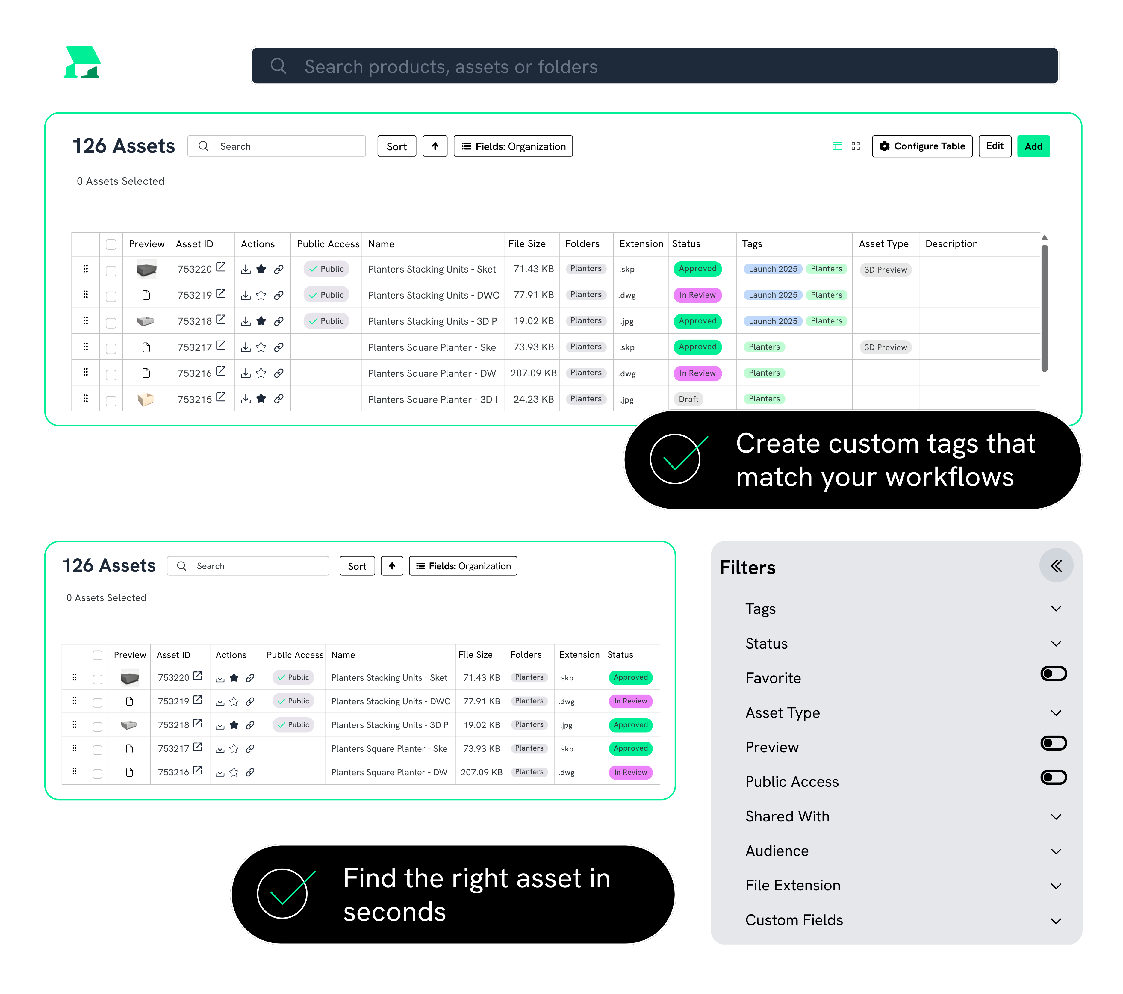 Digital product Catalogue Microsite Prodify