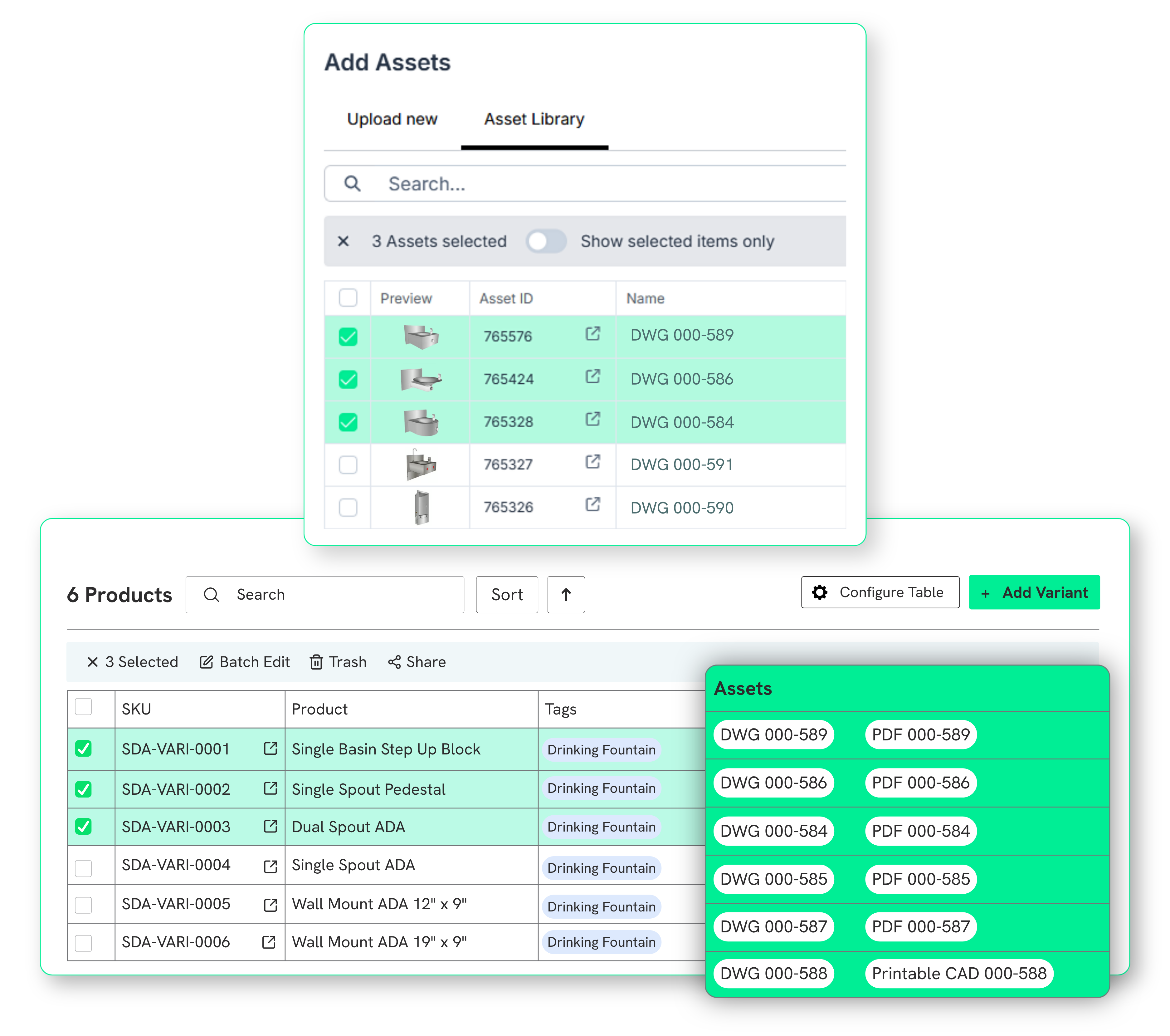 Digital product Catalogue Microsite Prodify