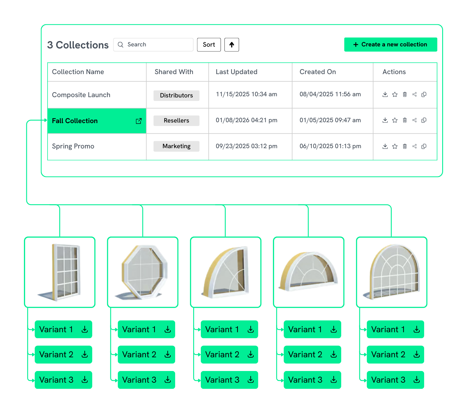Digital product Catalogue Microsite Prodify
