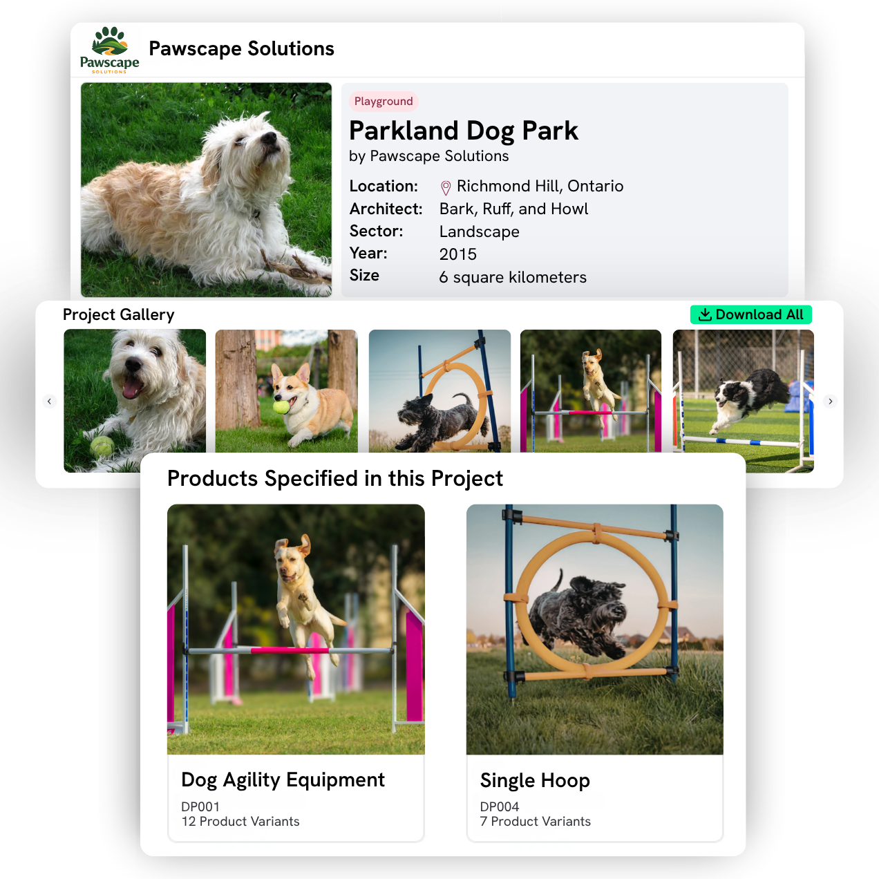 Digital product Catalogue Microsite Prodify