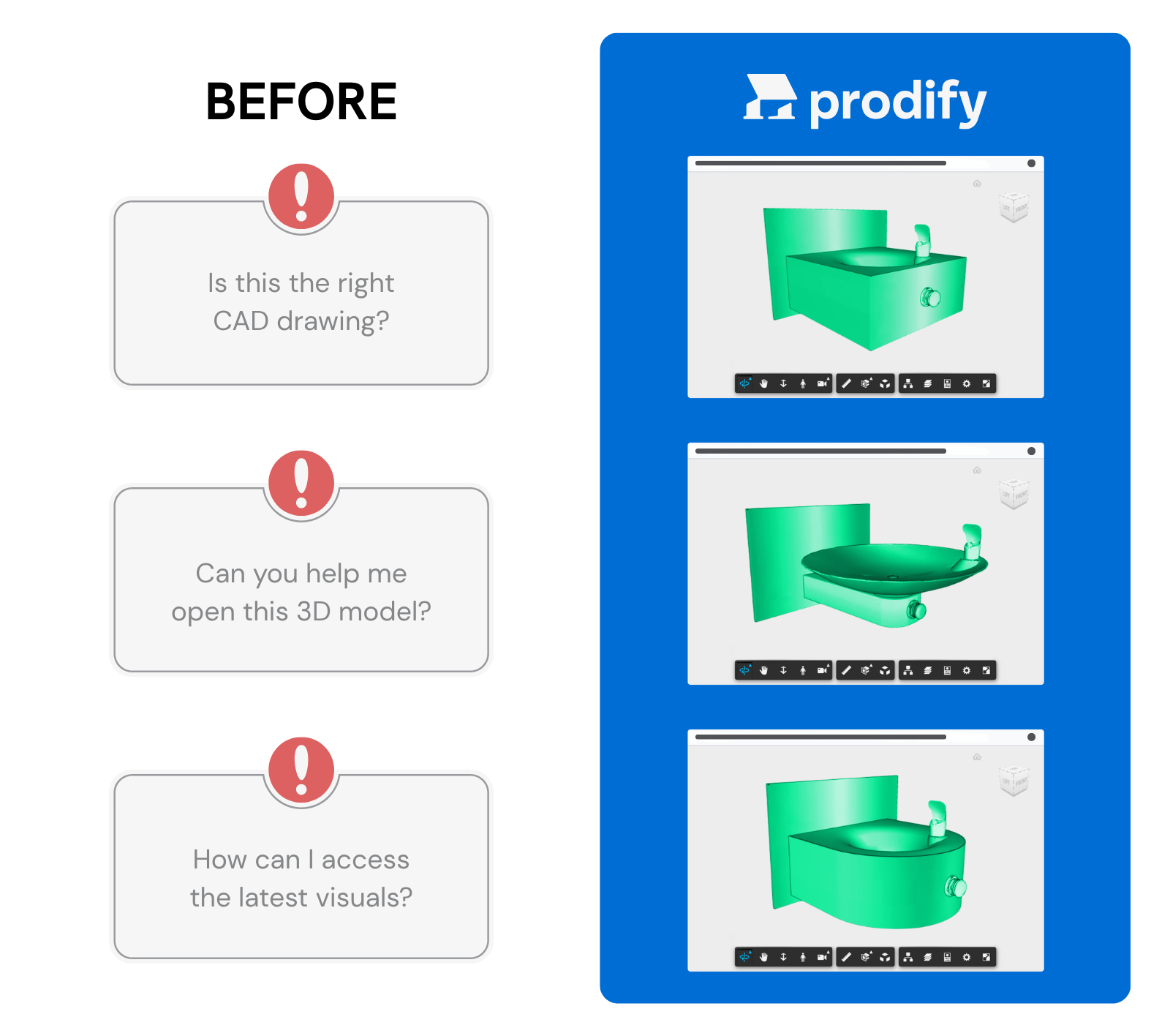 Digital product Catalogue Microsite Prodify