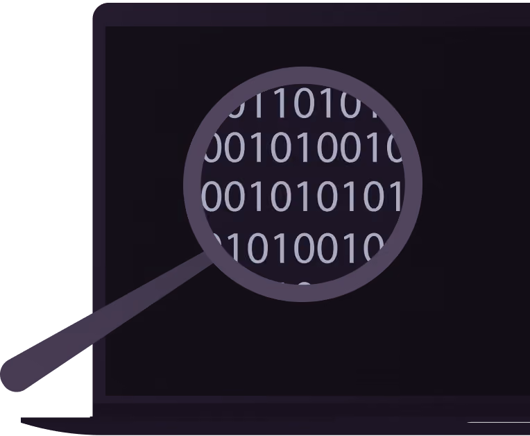 Secure data retrieval icon
