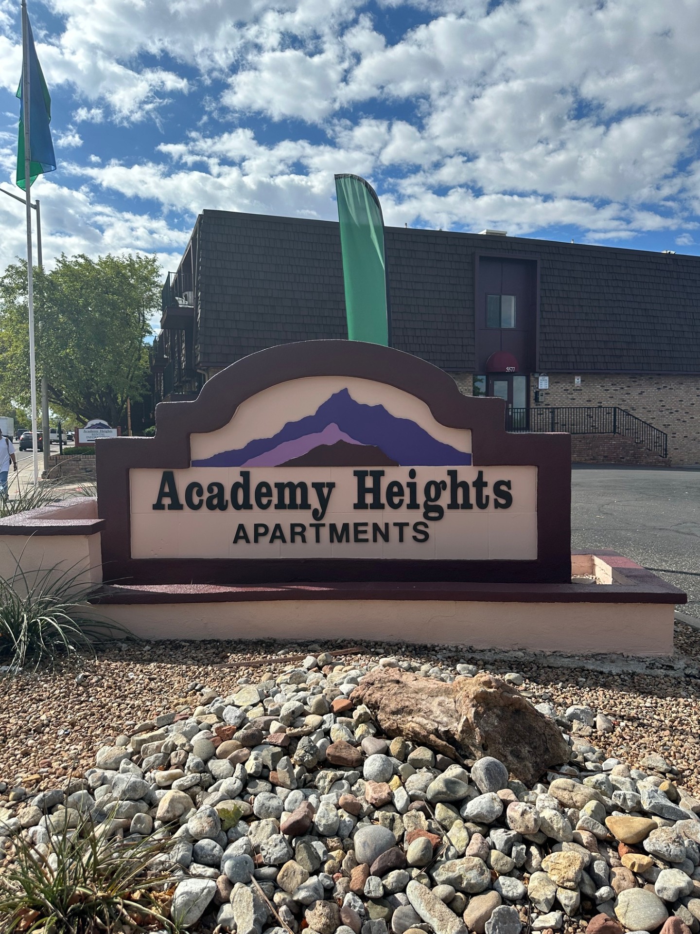 Monument sign