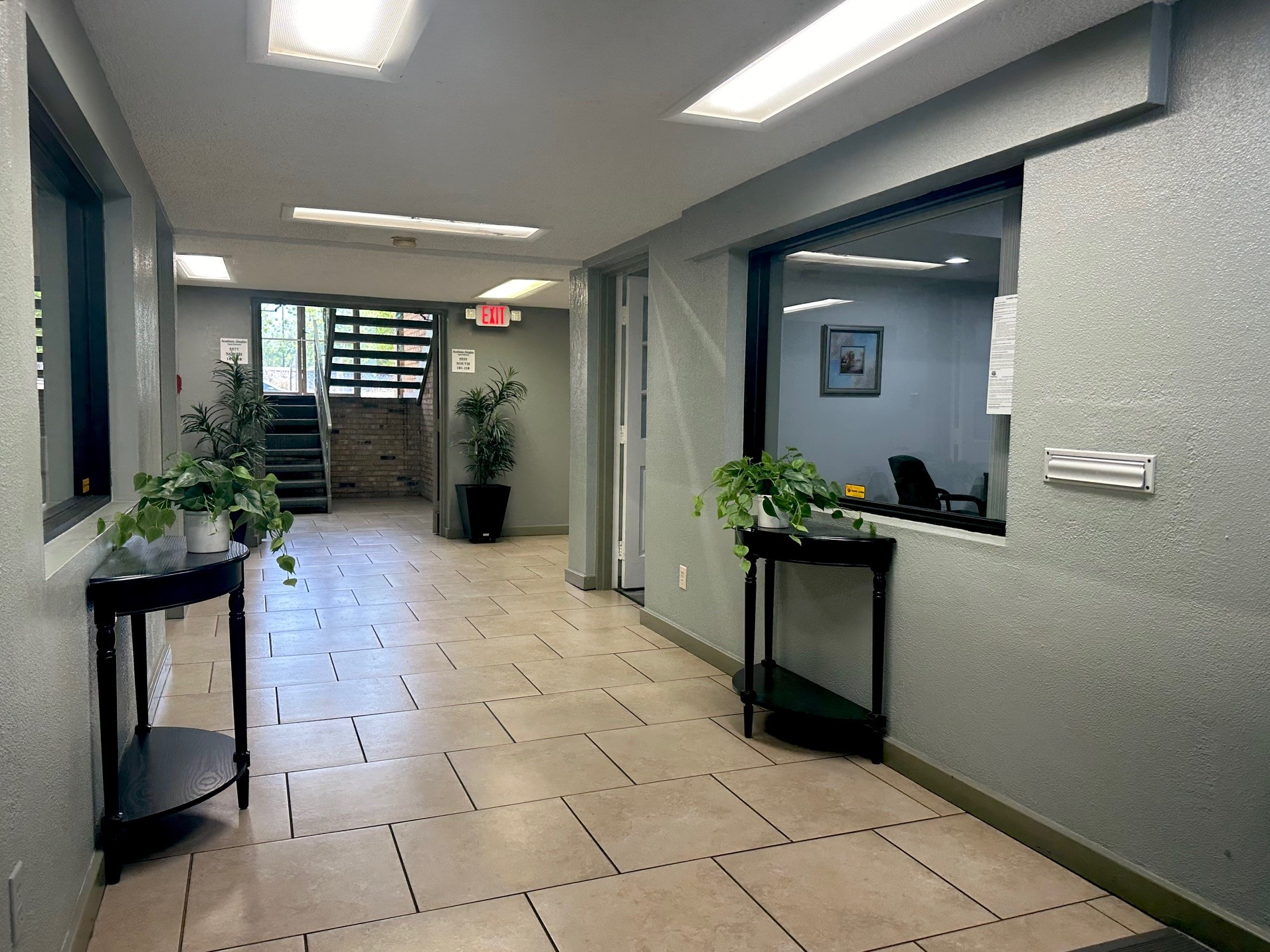 Office entry way