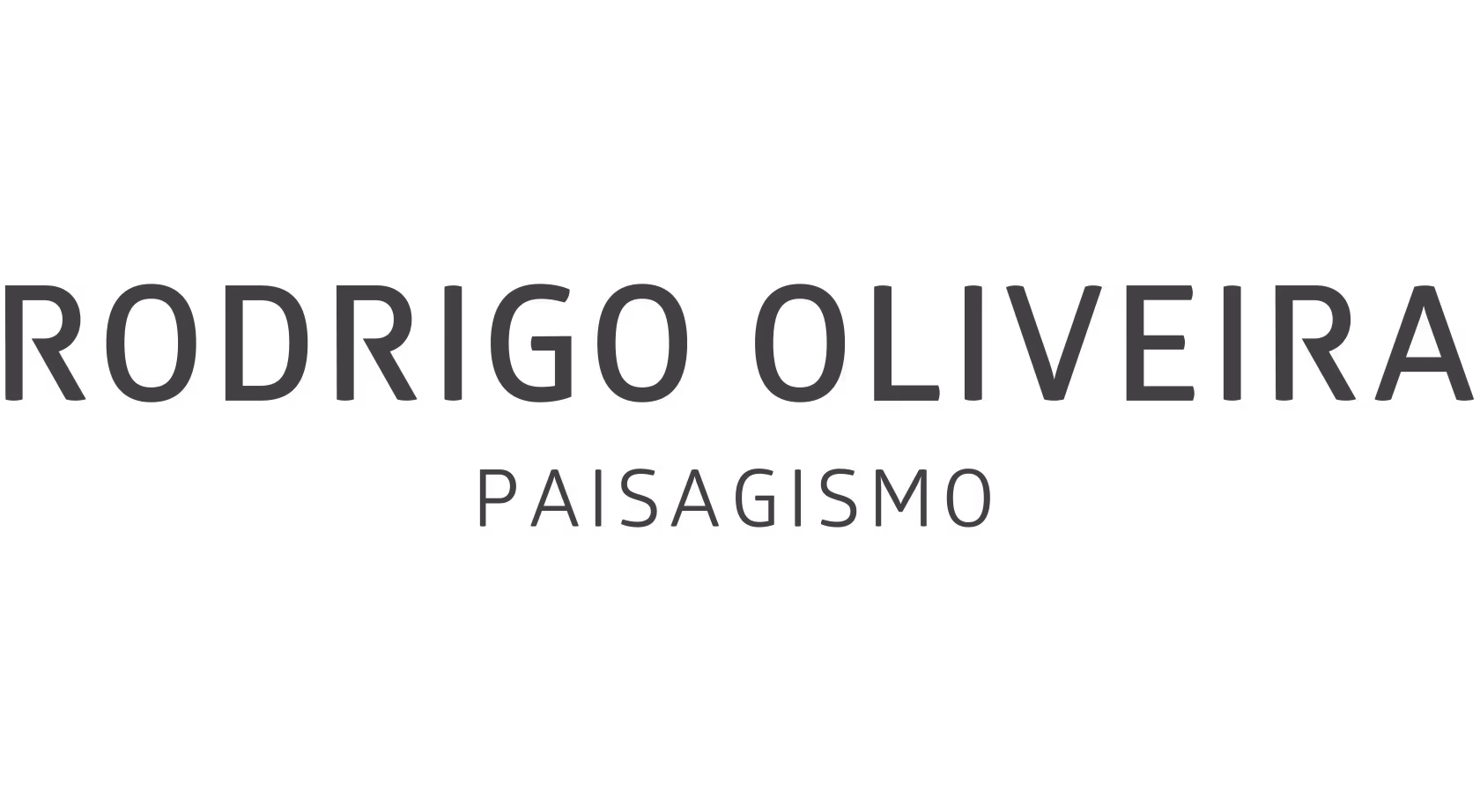 Logo Rodrigo Oliveira Paisagismo