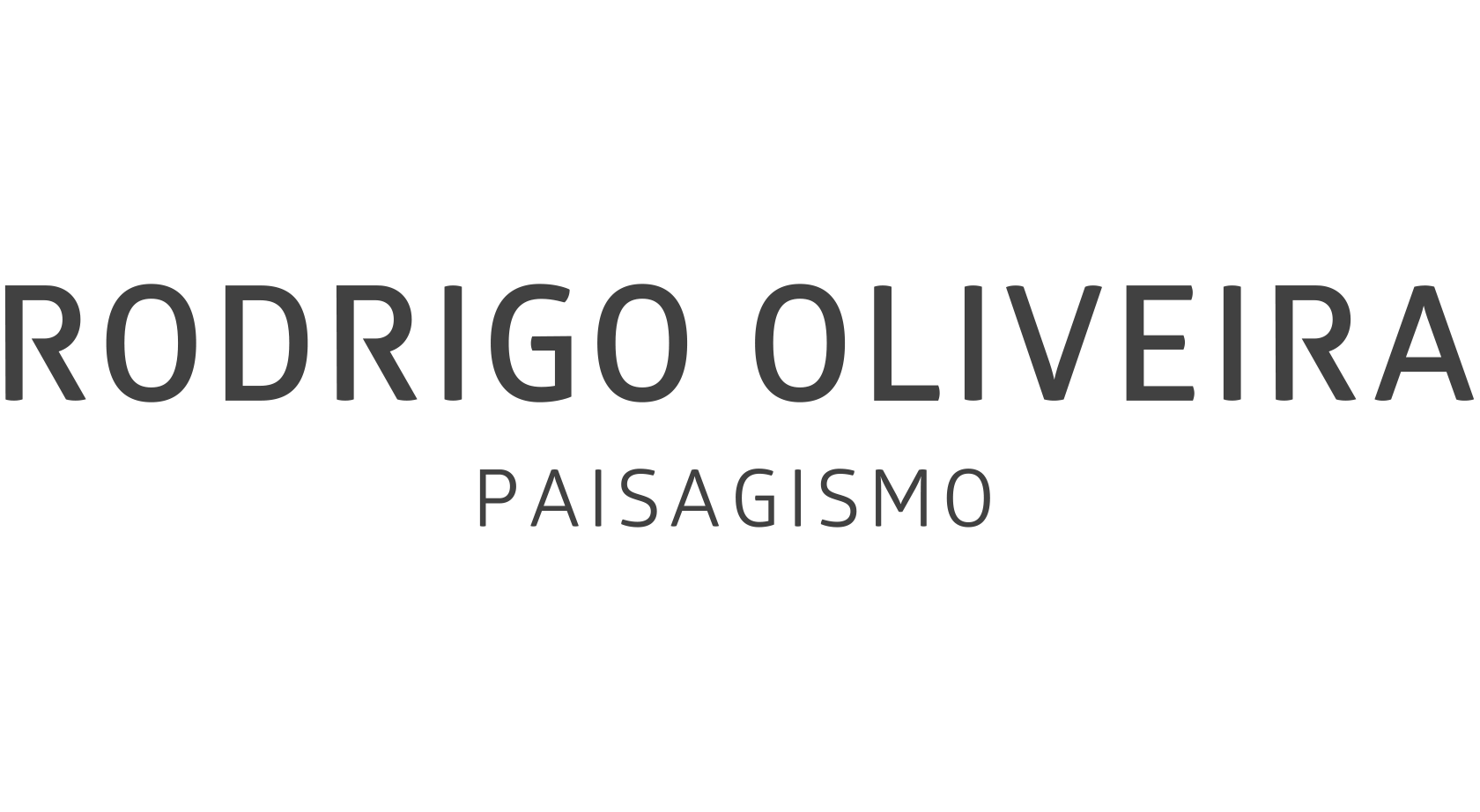 Logo Rodrigo Oliveira Paisagismo