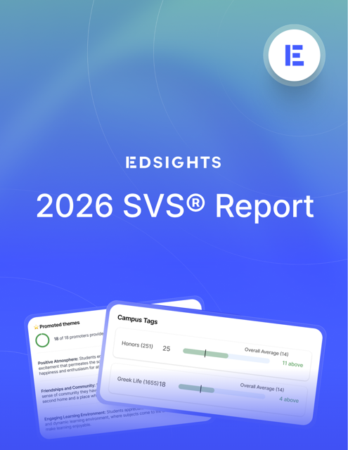 Cover image of EdSights' 2026 SVS Report