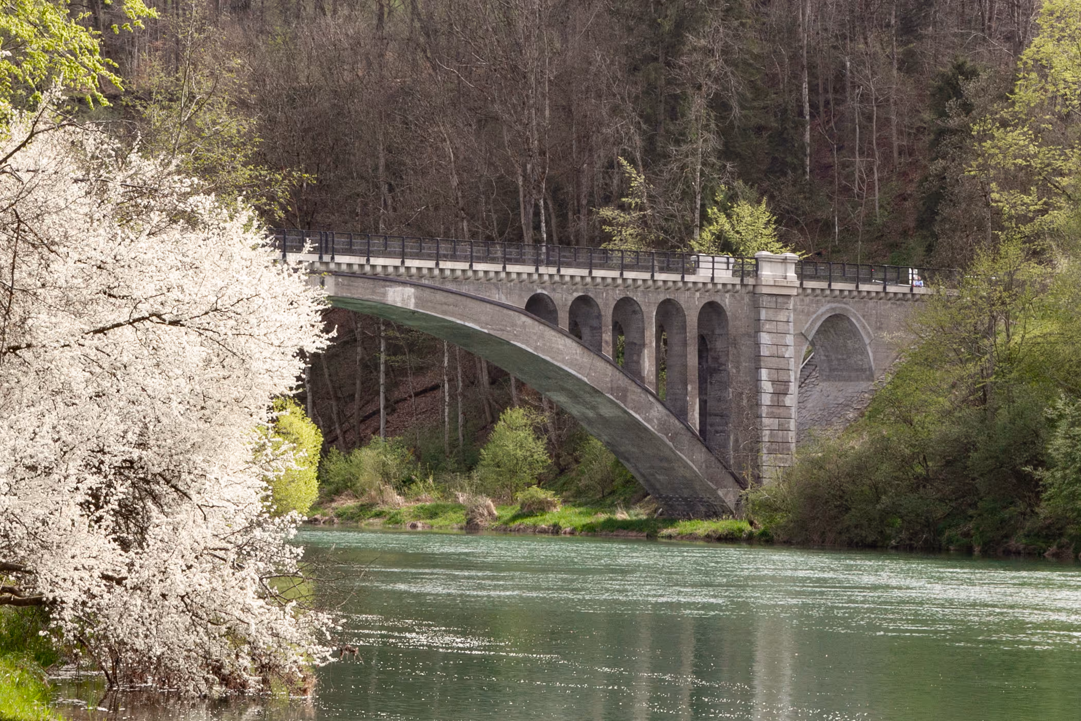 Historische Eisenbahnbrücke