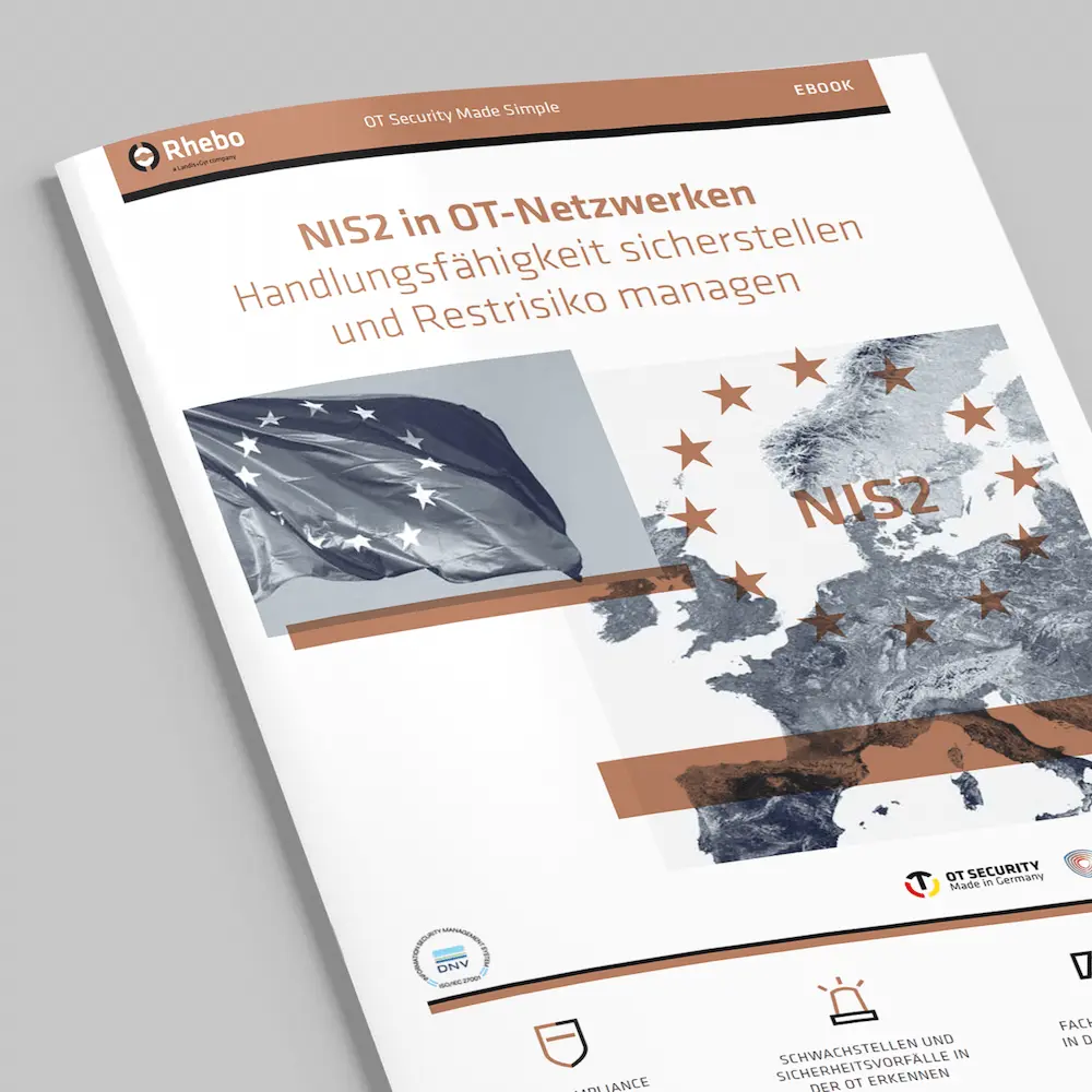 cover picture of NIS2 in OT Networks eBook