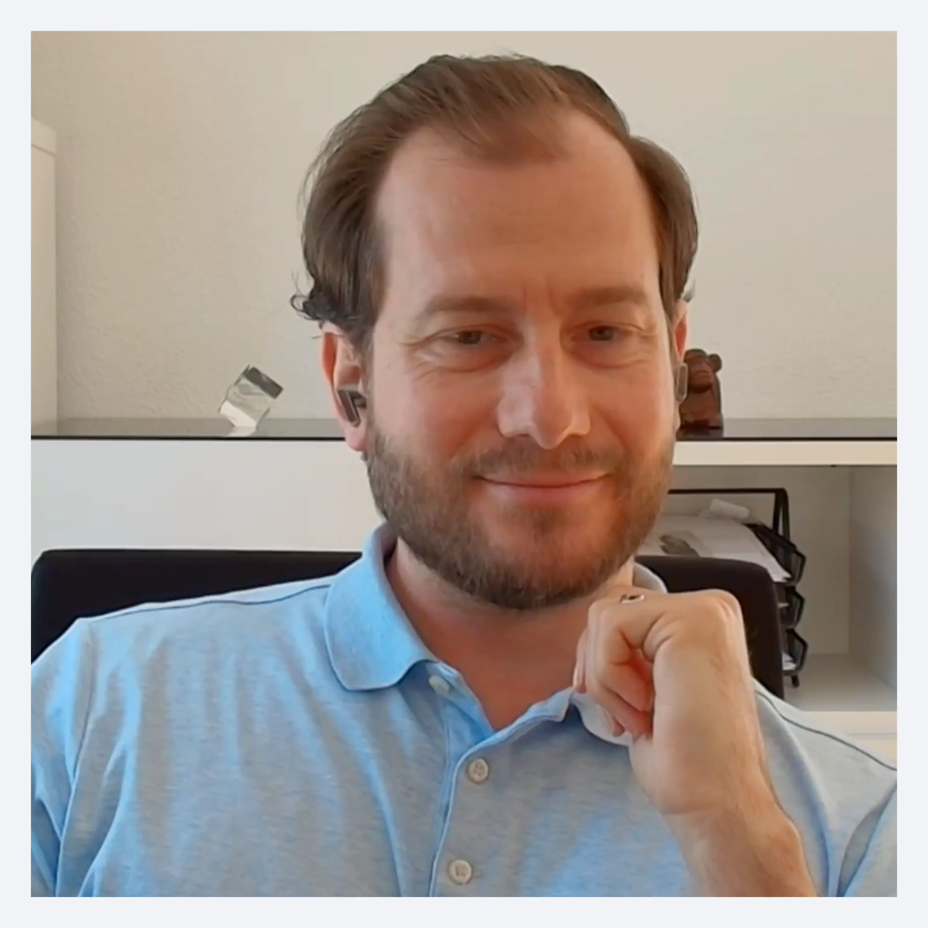 Profile picture TIm Bauer while recording