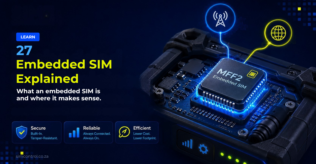 Embedded SIM Explained | What It Means for IoT Devices