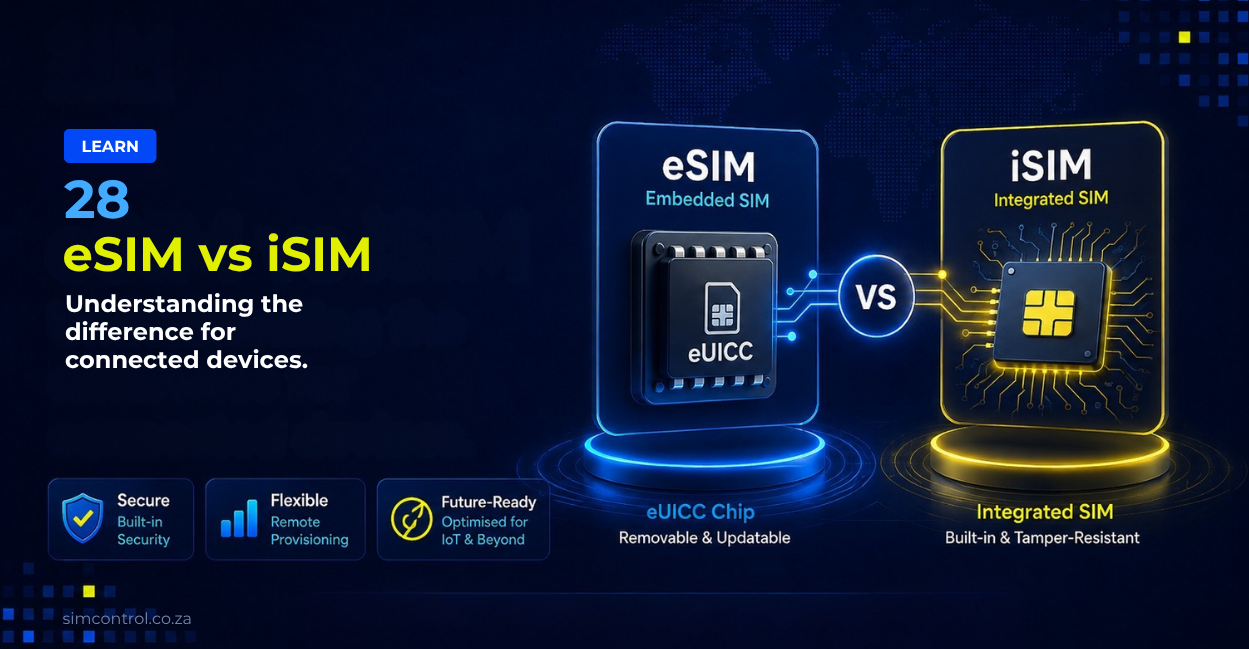 eSIM vs iSIM