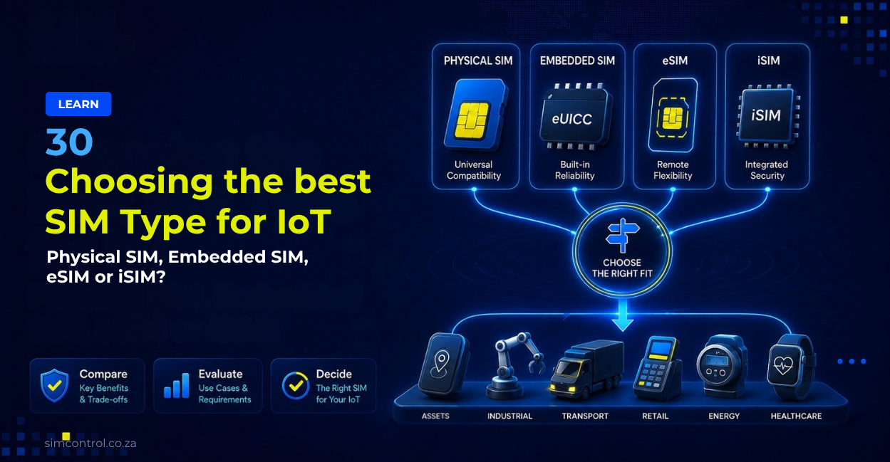 Choosing the Best SIM Type for IoT